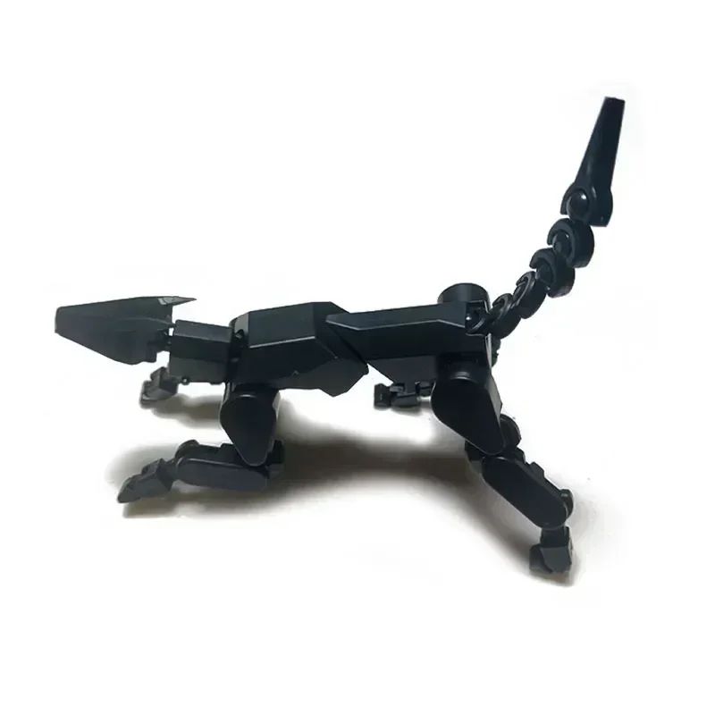 Titan 13 Poseable 3D Printed Action Figure - Articulated Robot Mannequin Toy for Creative Play & Display