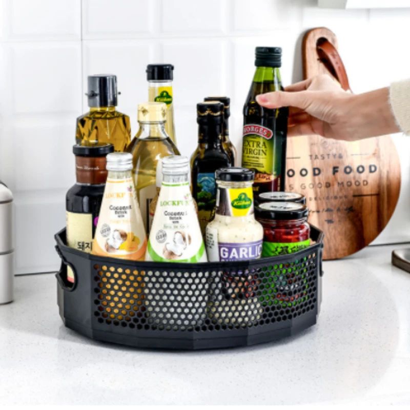 360° Rotating Spice Rack Organizer Lazy Susan Turntable for | Inspire ...