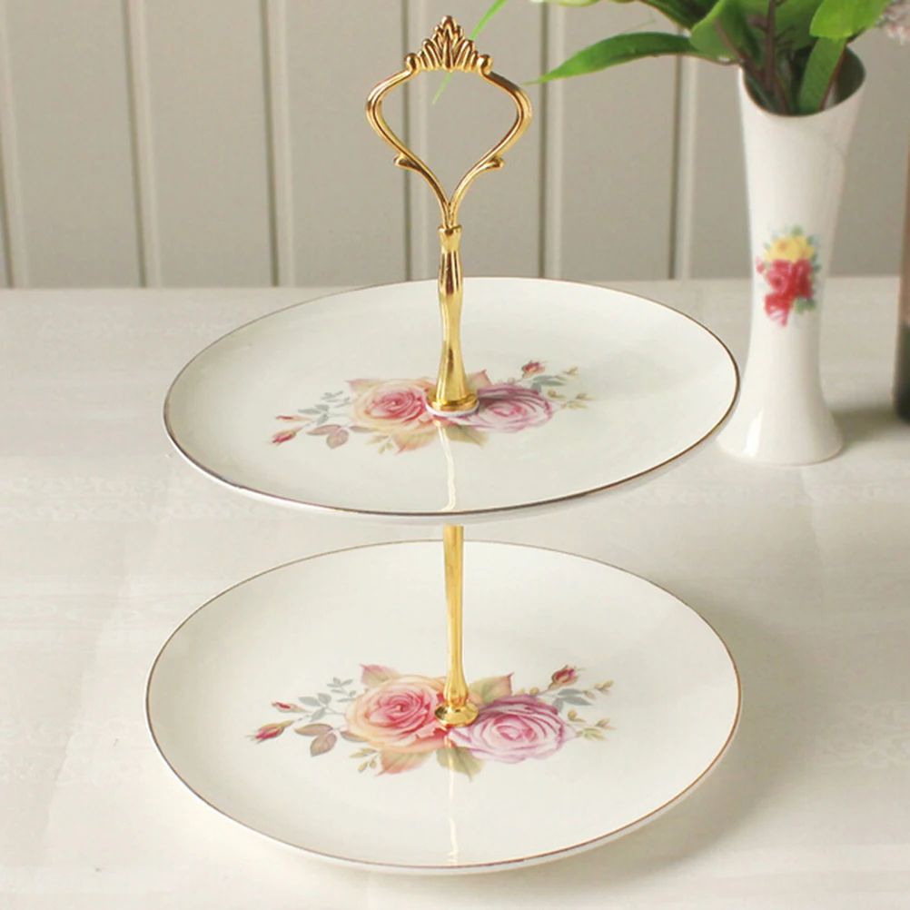 3-Tier Cake Stand Hardware Kit – Adjustable Handle & Rod Set for DIY Dessert & Tiered Tray Stands
