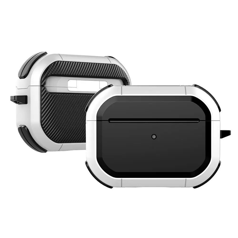 Shockproof Protective AirPods Case with Keychain Clip for AirPods Pro 2/1 and AirPods 1/2/3