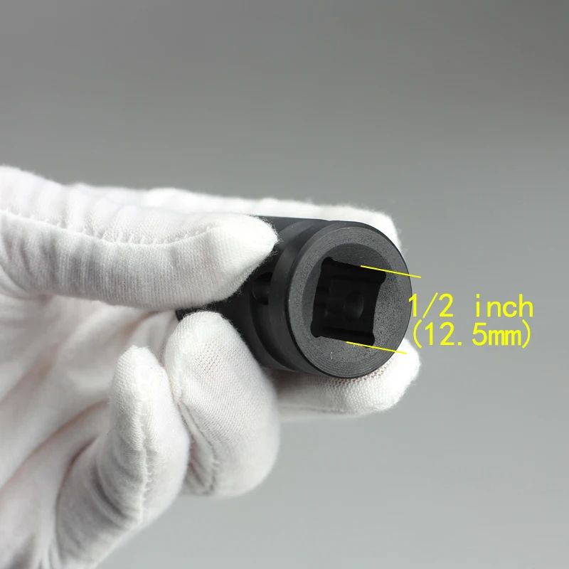 1/2 Drive Short 6-Point Impact Socket, Metric Shallow Sizes 10-32mm