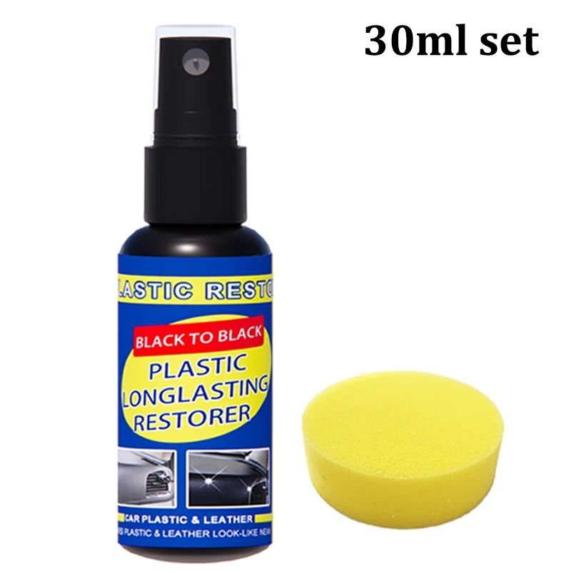 Back-to-Black Plastic Trim Restorer & Leather Renew Coating (30–300ml)