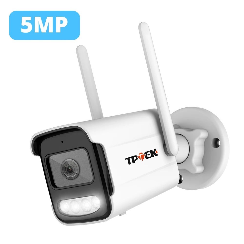 4K 8MP Outdoor WiFi IP Security Camera with AI Human Detection and iCSee App