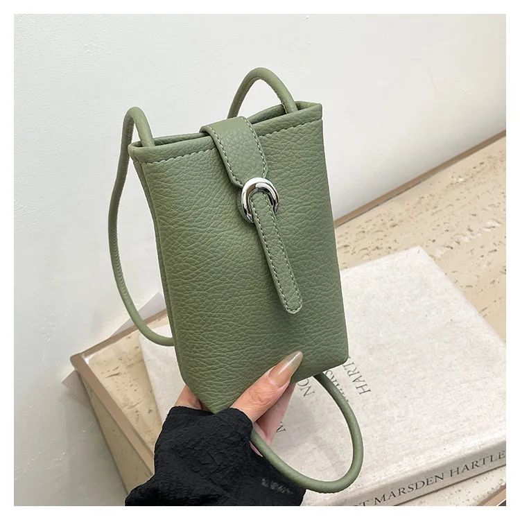 Everyday Carry PU Leather Shoulder Bag for Women - Large Capacity Crossbody Phone Purse