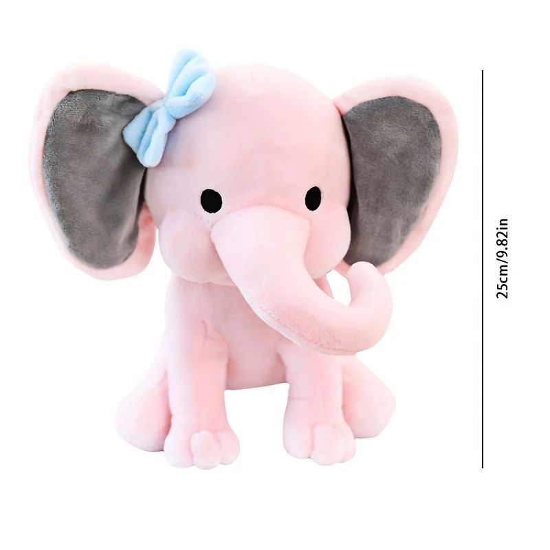Premium Cuddly Sleeping Elephant Doll Plush – Ultra-Soft Elephant Plush Toy for Kids & Gift Giving
