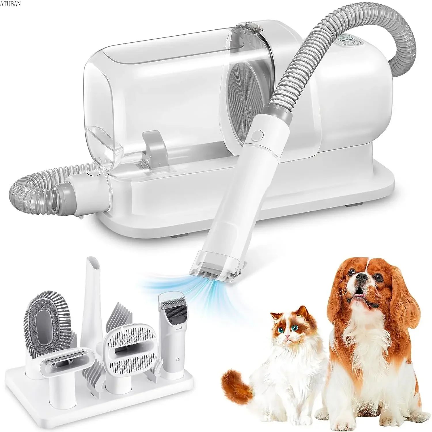 Premium Pet Groom Pro - All-in-One Dog Grooming Vacuum & Pet Hair Vacuum with Large 2.3L Dust Cup