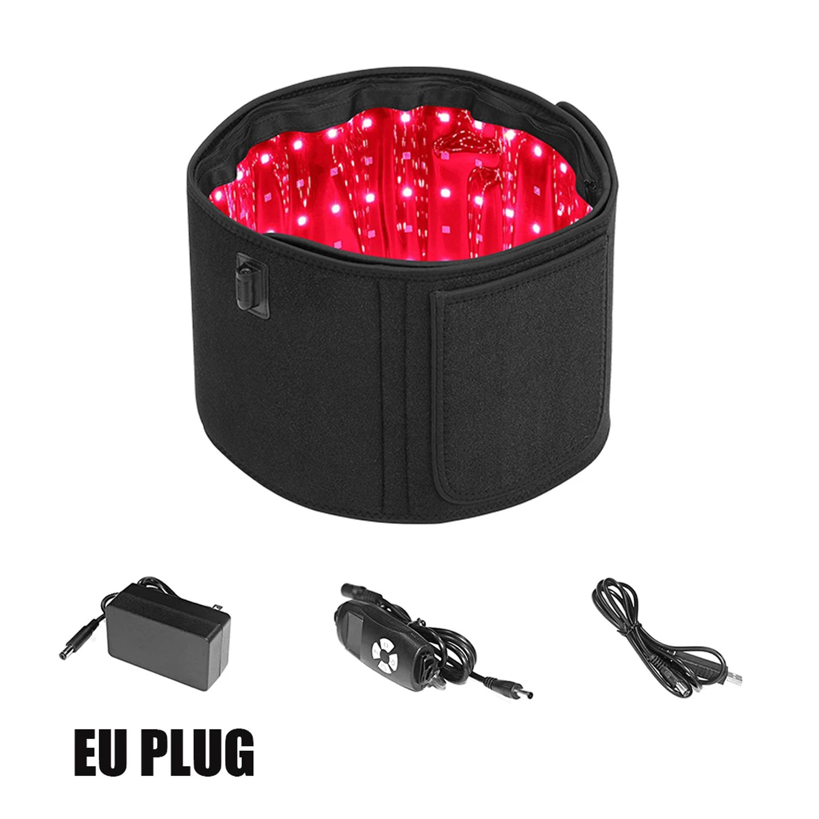 Premium Dual-Wavelength Red & Infrared Light Therapy Belt – Full-Body Slimming & LED Fat-Burning Wrap