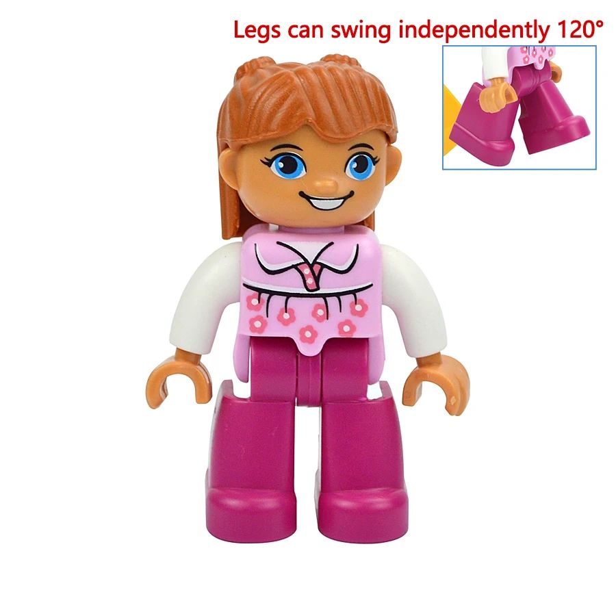 Premium Family Block Figures & Compatible Brick Toy Set - La | Inspire ...