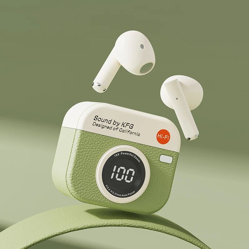 2026 SportPro Bluetooth 5.4 Wireless Earbuds with LED Power Display & 36H Playtime