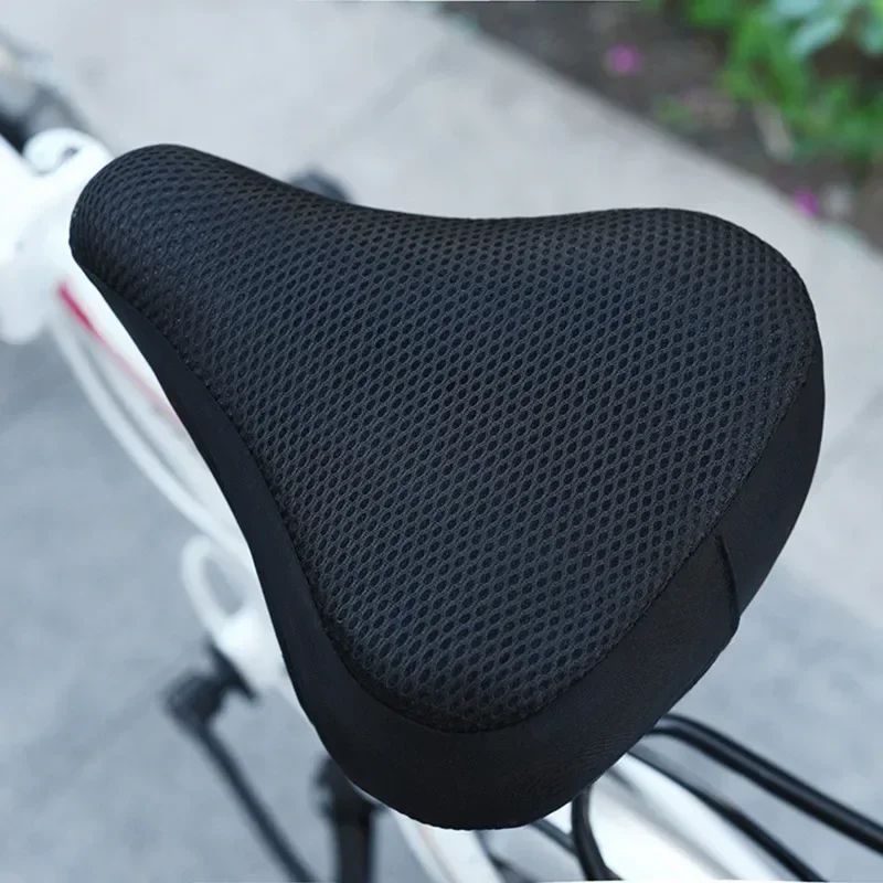 ComfortRide 3D Breathable Bike Seat Cushion – Soft Gel Bicycle Saddle Cover for Pain-Free Cycling