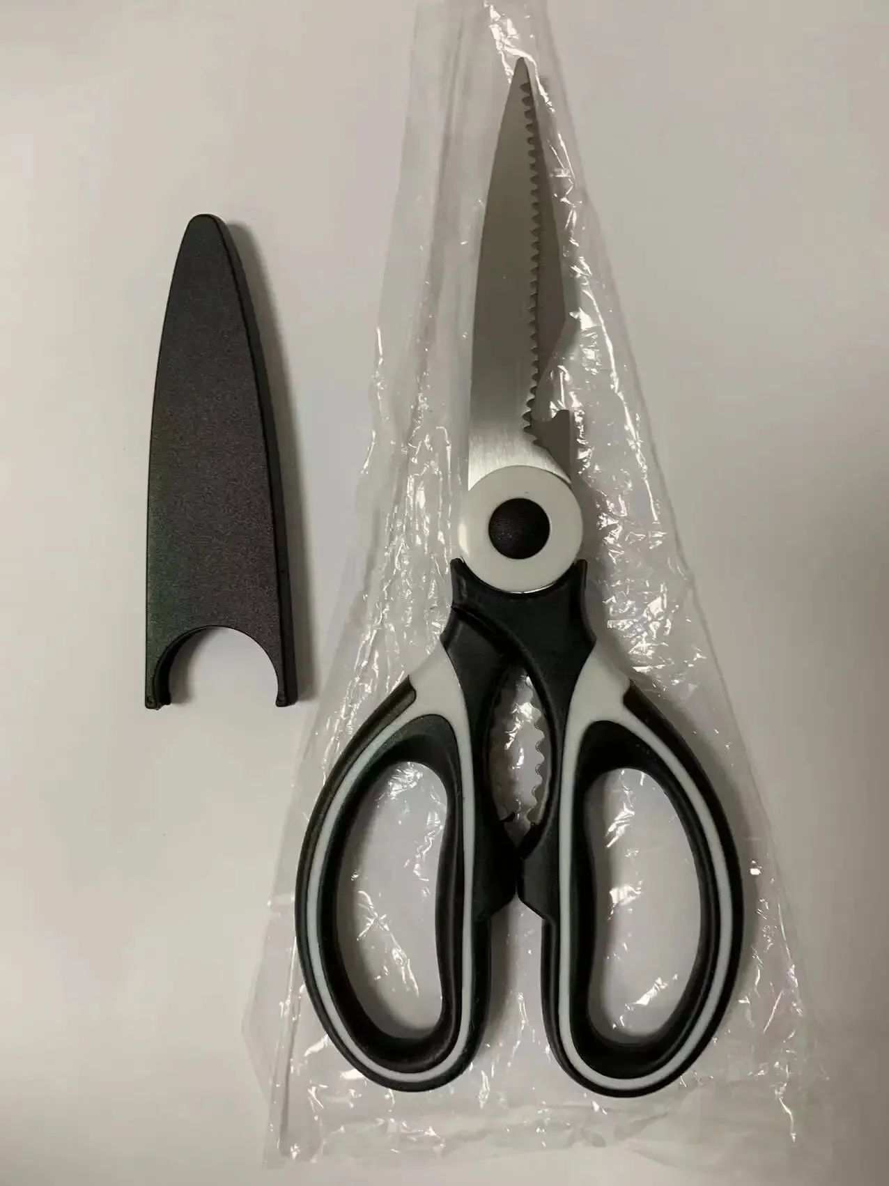 Heavy Duty Stainless Steel Kitchen Shears for Poultry, Fish & Bone Cutting