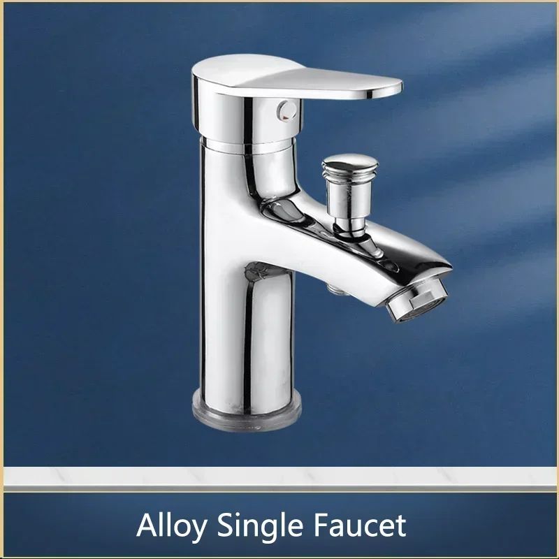 Premium Modern Basin Tap & Bathroom Sink Faucet with Single Hole Faucet Design + Multifunction Shower Faucet Accessories