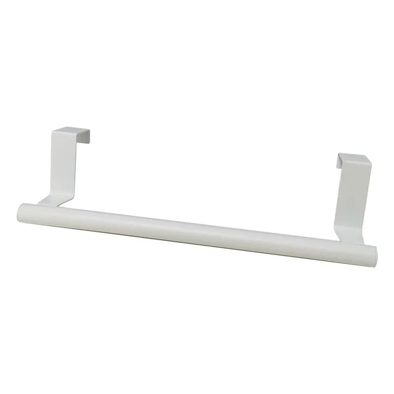 Over-the-Door Towel Rack Bar – Stainless Steel Bathroom & Cabinet Hanger