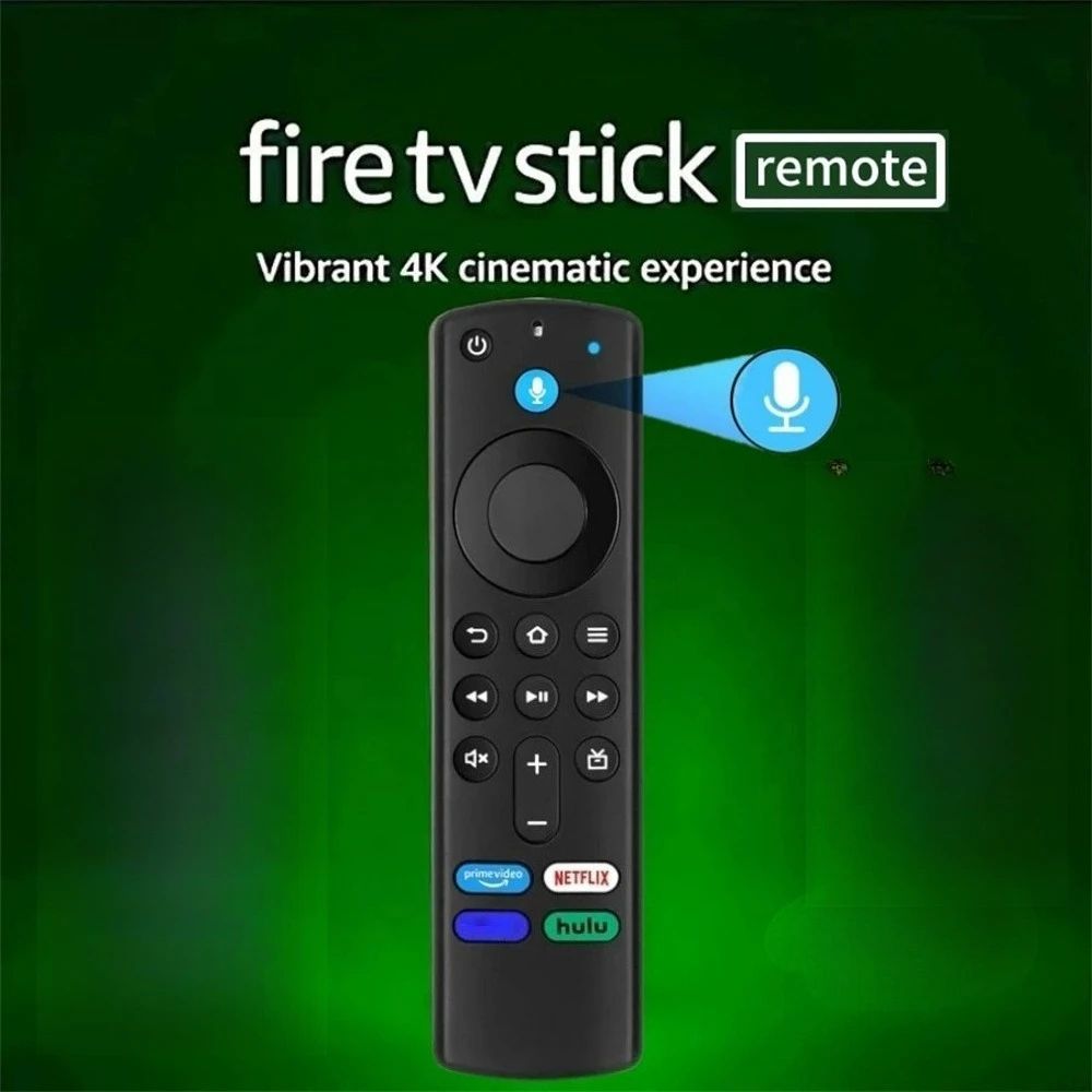 Ultimate Voice-Enabled Smart TV Replacement Remote – Compatible with Fire TV Stick 4K Max, Stick Lite & Cube
