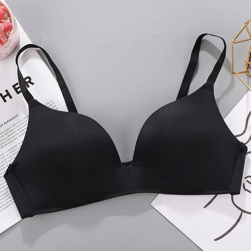 Seamless Comfort Push-Up Bra – Wireless Breathable Everyday Support for Women