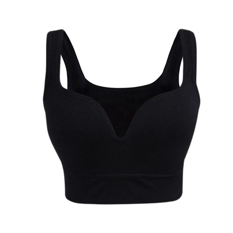 FlexLift Seamless Push Up Sports Bra – Wireless Padded Gym & Running Support