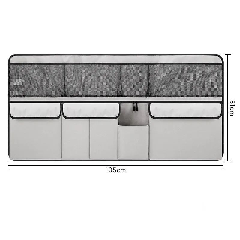 Universal Elastic Mesh Car Trunk Organizer & Seat-Back Storage Net Pocket