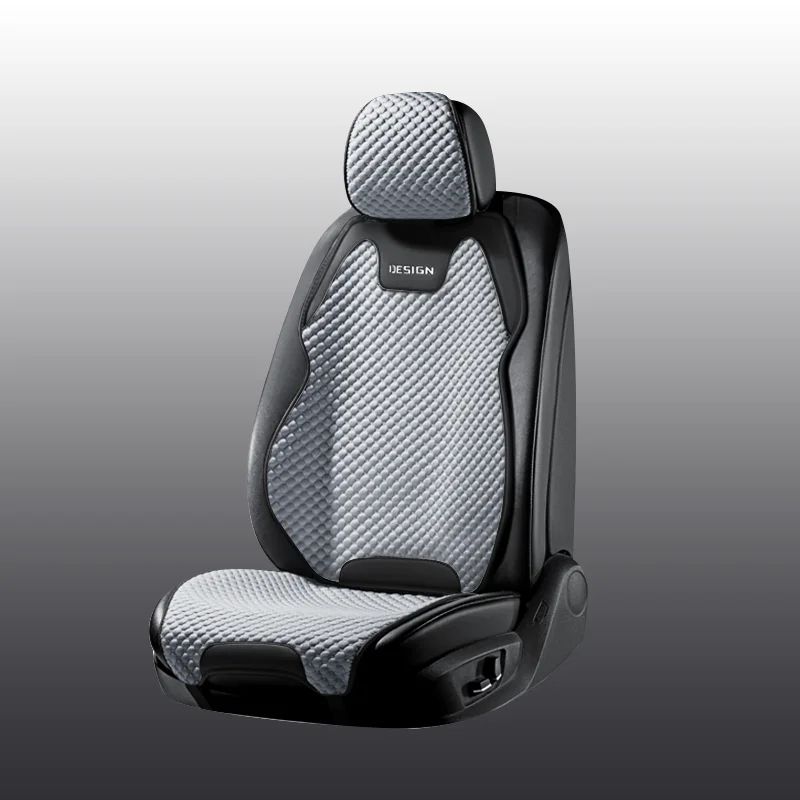 ArcticBreeze Ice Silk Cooling Car Seat Cushion – Breathable Universal Front Seat Cover