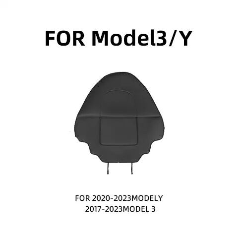 Premium Leather Tesla Seat Back Protector for Model Y & Model 3