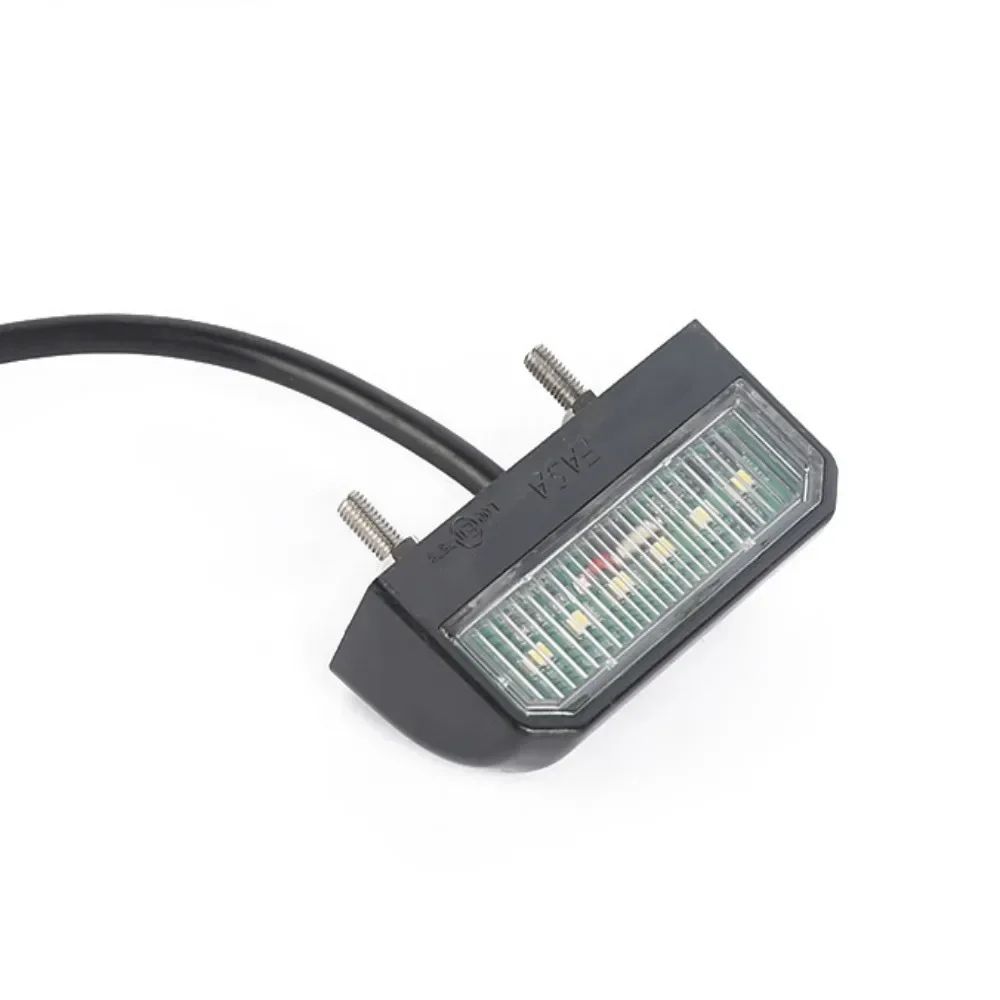Universal 6-LED 12V 24V License Plate Light for Trailers, Trucks & Caravans