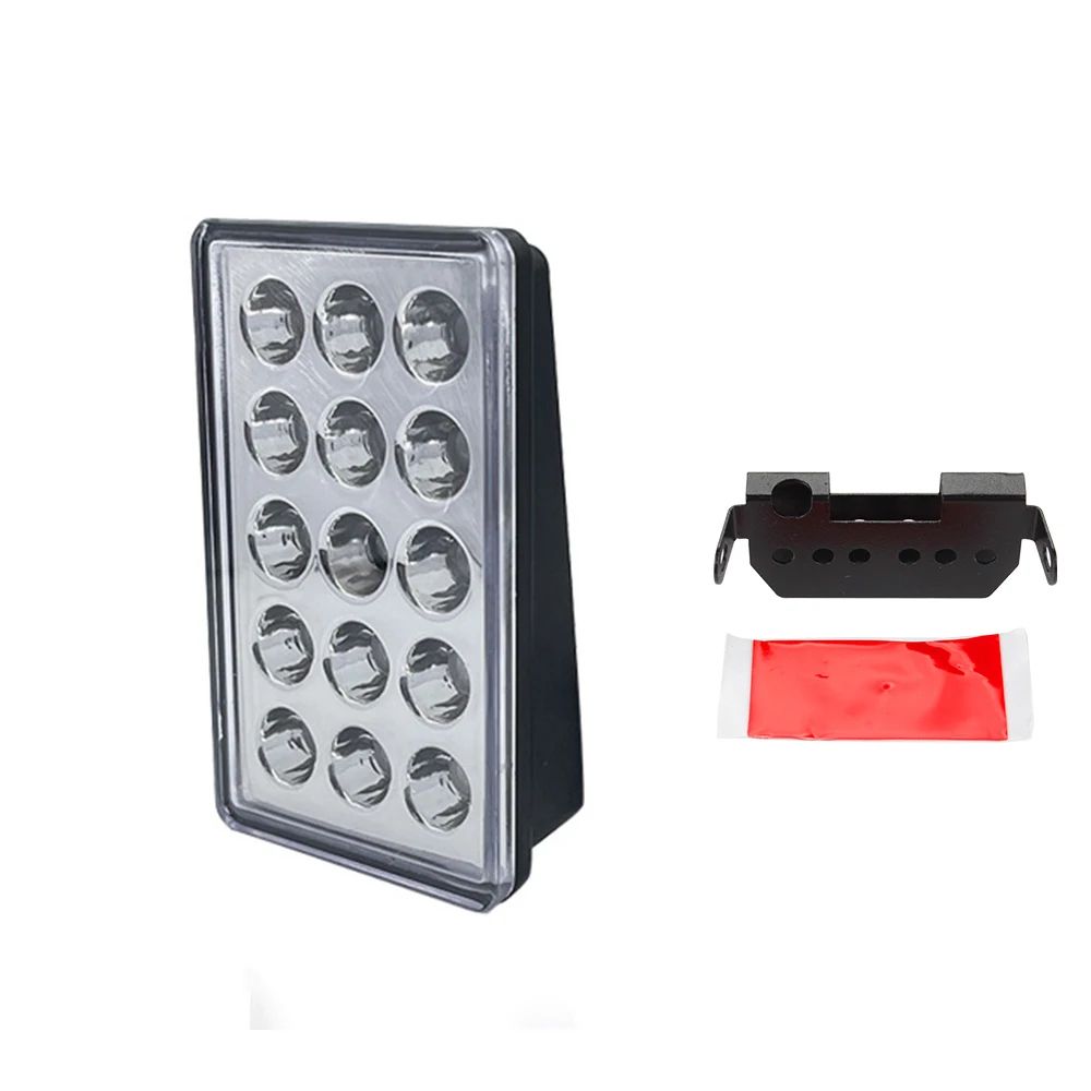 High-Visibility F1 Style LED Brake Light – 15-LED Rear Safety Warning Lamp for Cars & SUVs