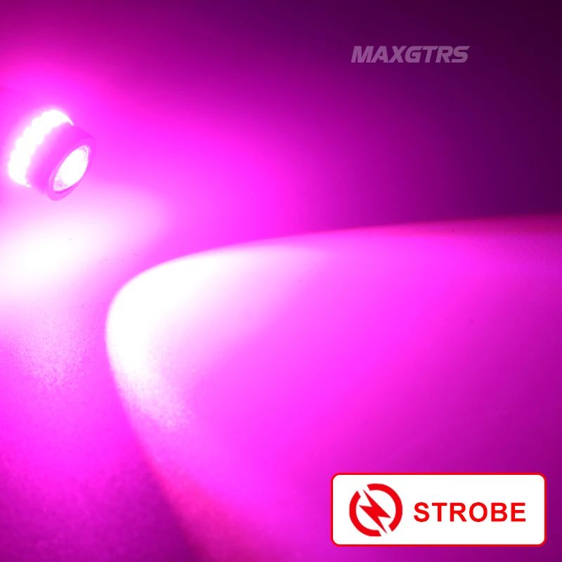 Canbus Error-Free T10 LED Bulbs – Flash Strobe W5W 12V Parking & Clearance Lights (2-Pack)