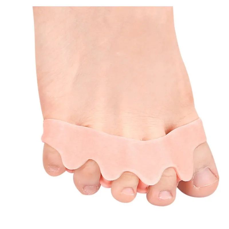 ComfortAlign Silicone Toe Separators for Bunions - Soft Gel Bunion Corrector & Hammer Toe Spacer