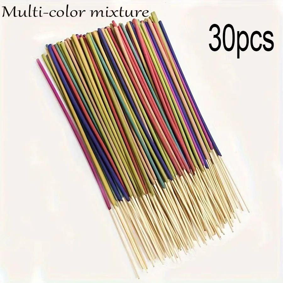 Multi-Scent Aromatherapy Incense Sticks Set – White Sage, Lavender, Rose, Lemongrass & Jasmine Long-Lasting Home Fragran