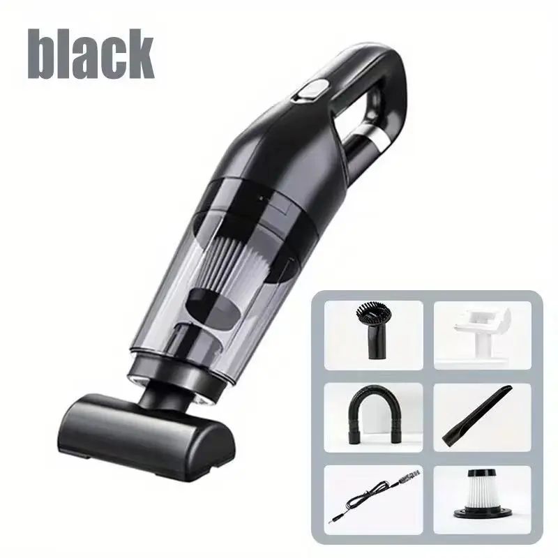 UltraClean Portable Handheld Car Vacuum Cleaner – High Suction Wet & Dry Auto Interior Cleaner