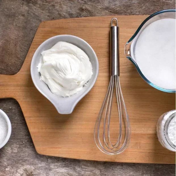 10-Inch Stainless Steel Balloon Whisk Manual Egg Beater for Baking and Mixing