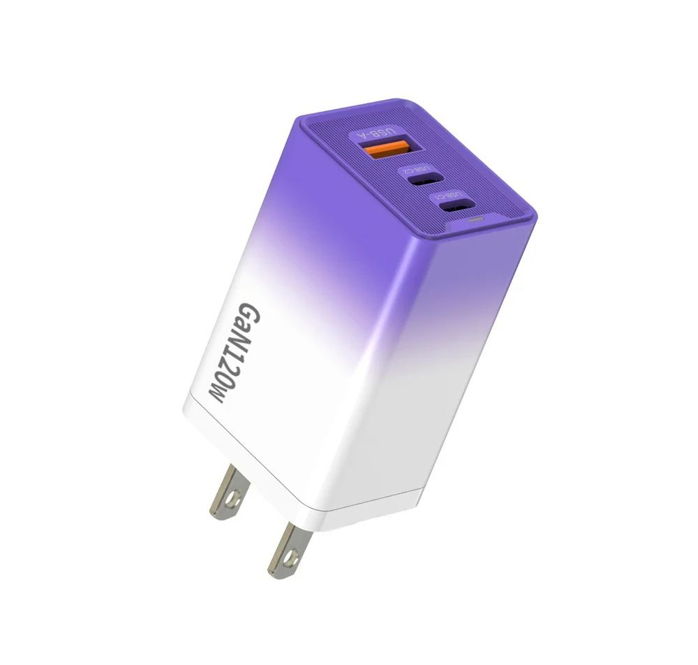 120W GaN Multi-Port Fast Charger with USB-C PD & Smart Power Distribution