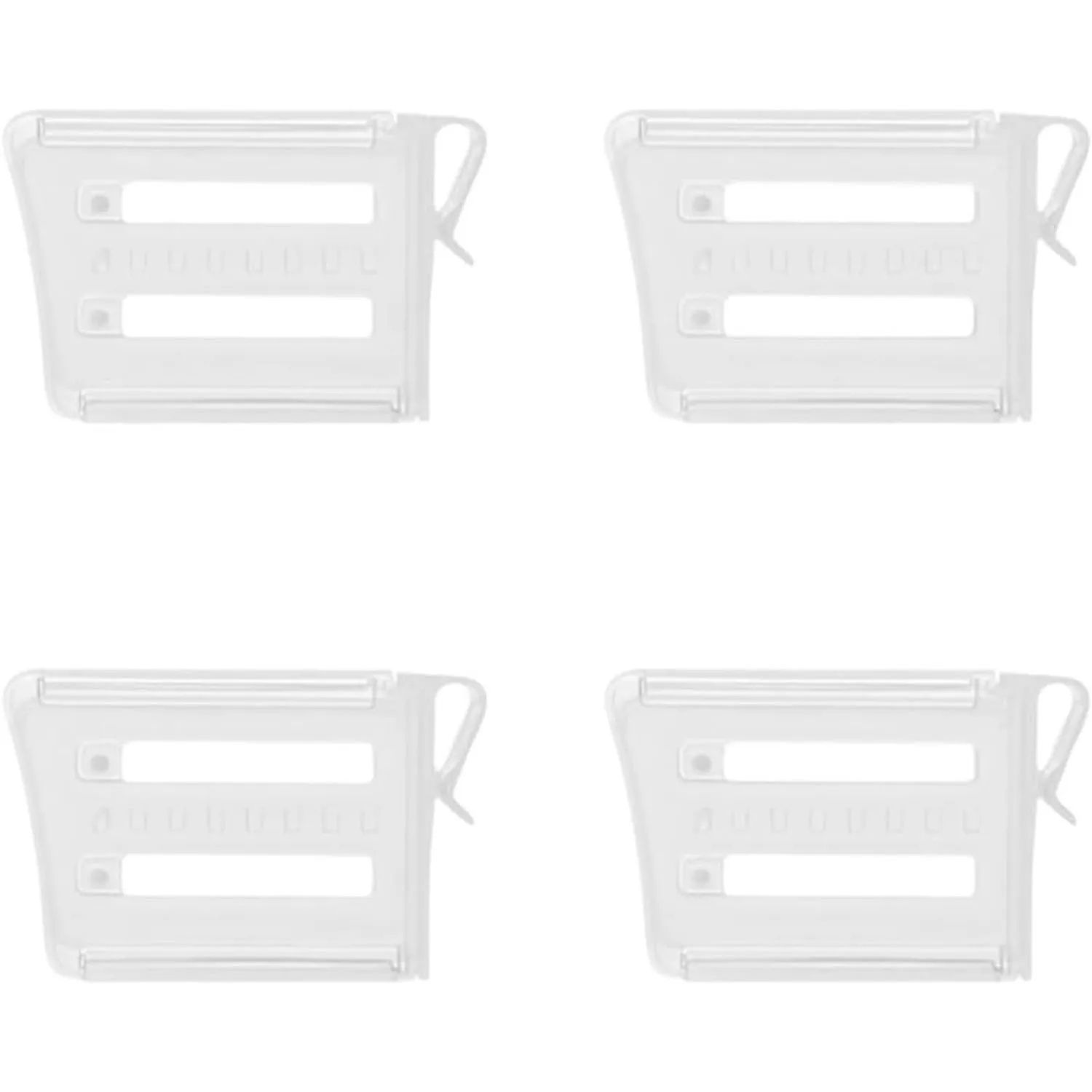 Adjustable Fridge Divider Clips – Expandable Refrigerator Organizer for Bottles & Shelves