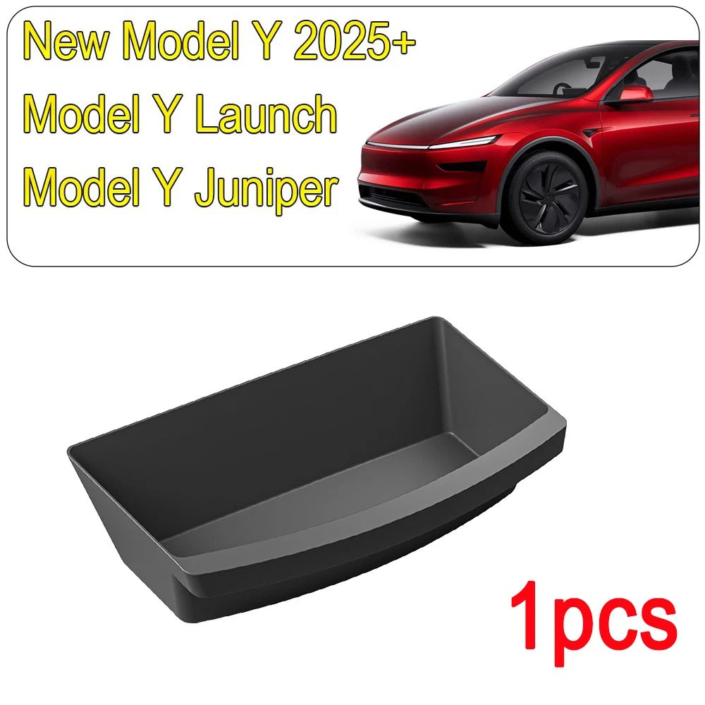 Tesla Model Y Juniper Under Seat Storage Drawer Organizer Tray for 2025+ Interior Storage