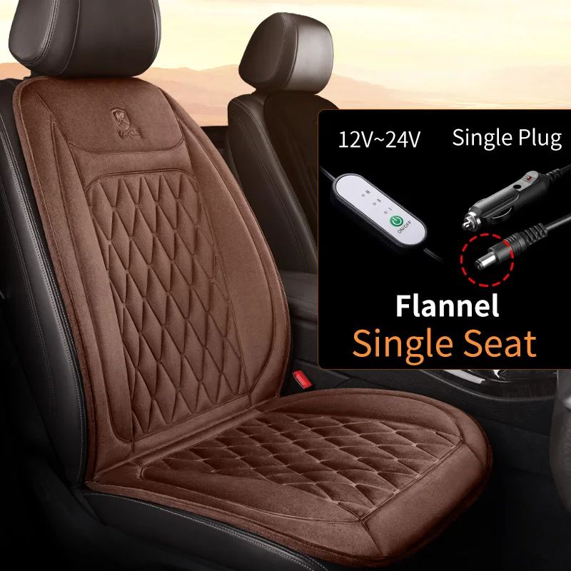 CozyDrive 12V Heated Car Seat Cover
