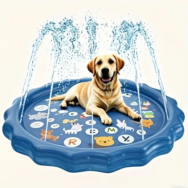 CoolSpray Outdoor Pet Bath & Dog Cooling Pool