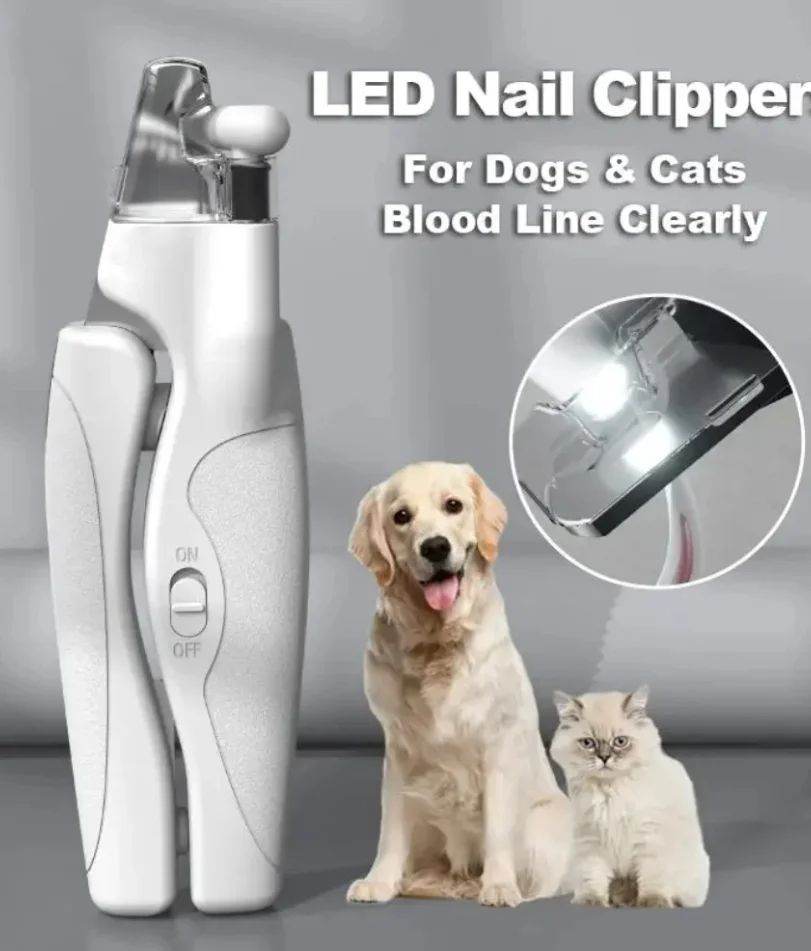 GlowTrim Pro LED Pet Nail Clipper for Dogs & Cats