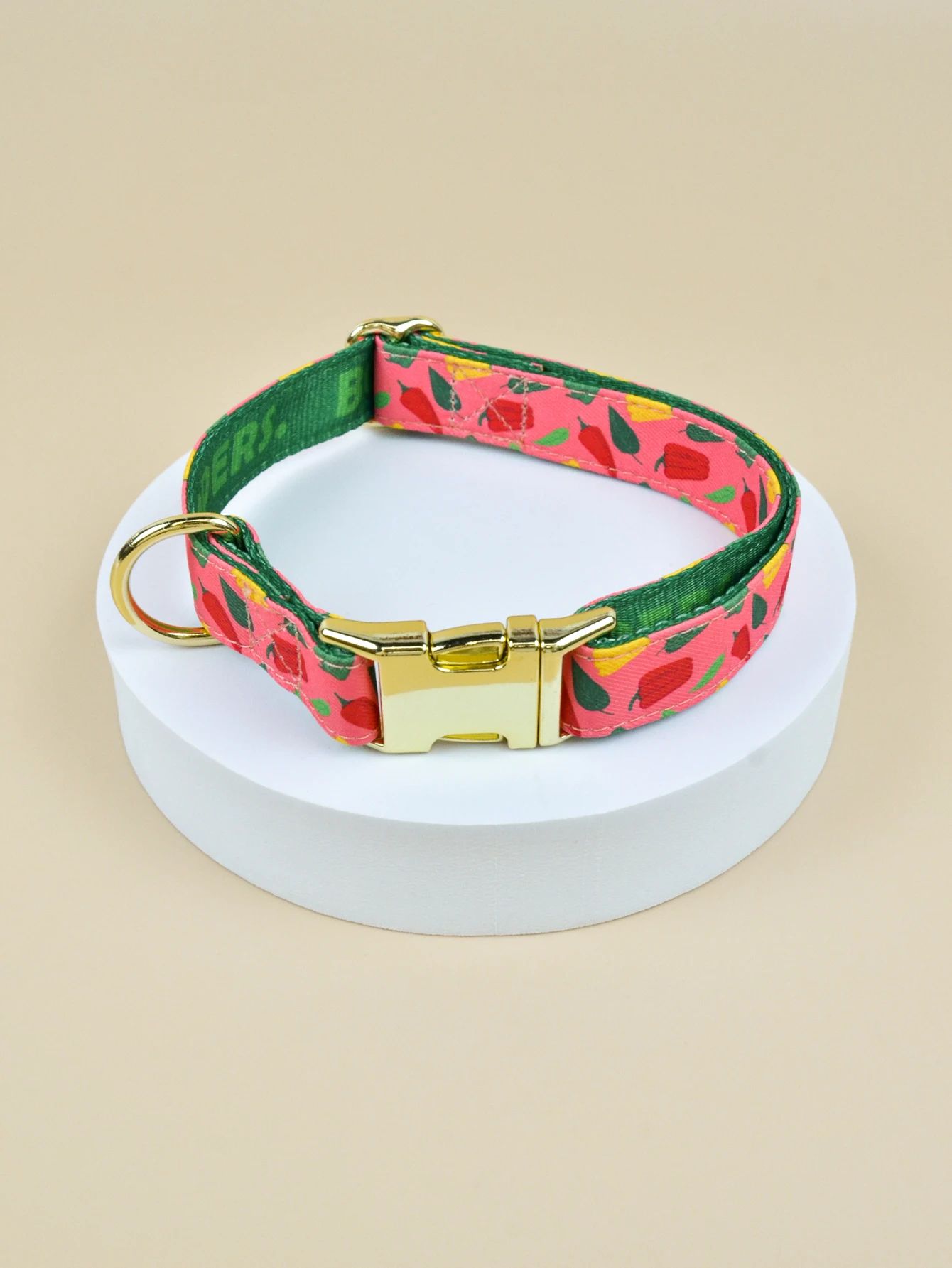 CozyCharm Pet Collar for Small & Medium Dogs and Cats – Double-Sided Printed Adjustable Dog Collar