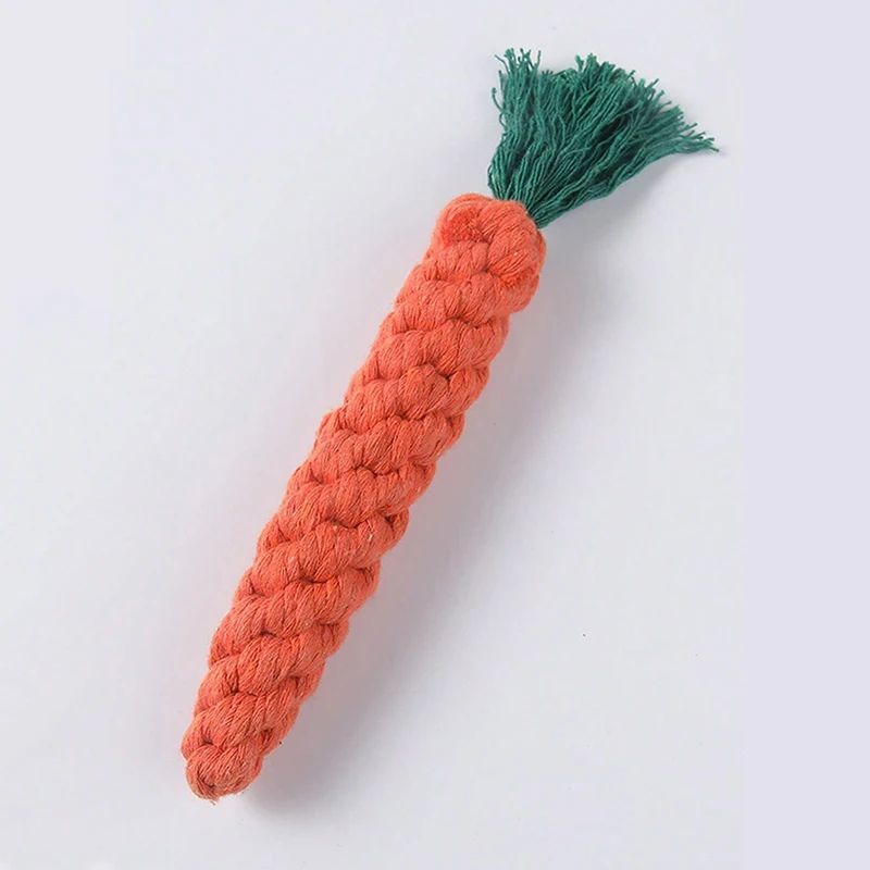 Cotton Rope Knot Dog Chew Toy for Small & Medium Dogs