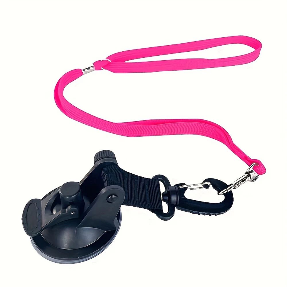 No-Stress Dog Bath Leash & Pet Grooming Harness with Suction Cup