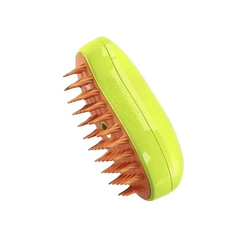 SteamGlow 3-in-1 Pet Grooming Spray Brush for Cats & Dogs