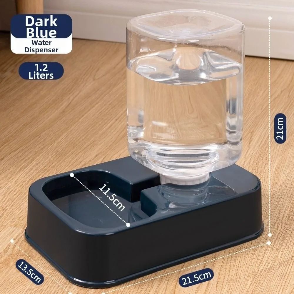 GravityFlow Automatic Pet Feeder & Water Dispenser Set for Cats and Dogs