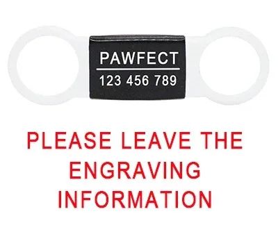 Personalized Stainless Steel Pet ID Tag with Custom Engraved Nameplate for Dogs & Cats