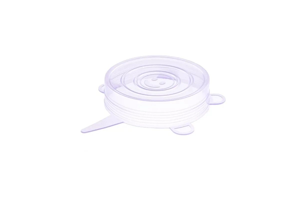 FreshSeal Reusable Silicone Stretch Lids Set – 20-Piece Flexible Food Storage Covers for Jars, Bowls & Produce