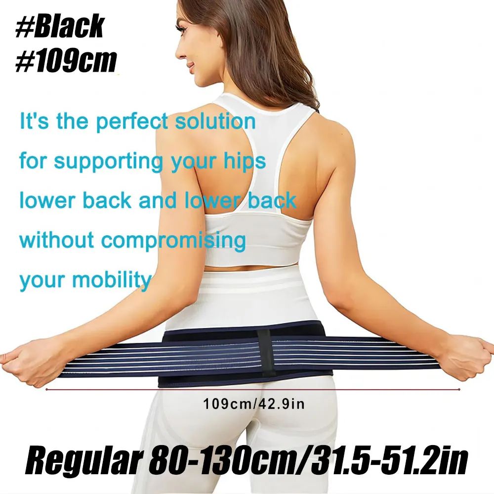 SI Joint Hip Support Belt for Pelvic Stability and Lower Back Support