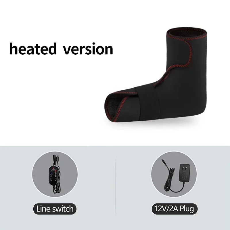 ThermaStep Heated Foot Wrap with Vibration Foot Massager for Foot and Ankle Relief
