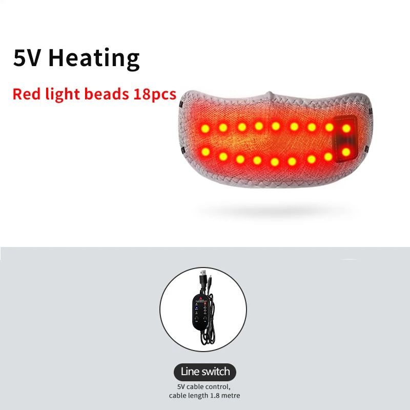 ThermaNose Heated Nose Warmer with Red Light Therapy for Stuffy Nose Relief and Cold Weather Comfort
