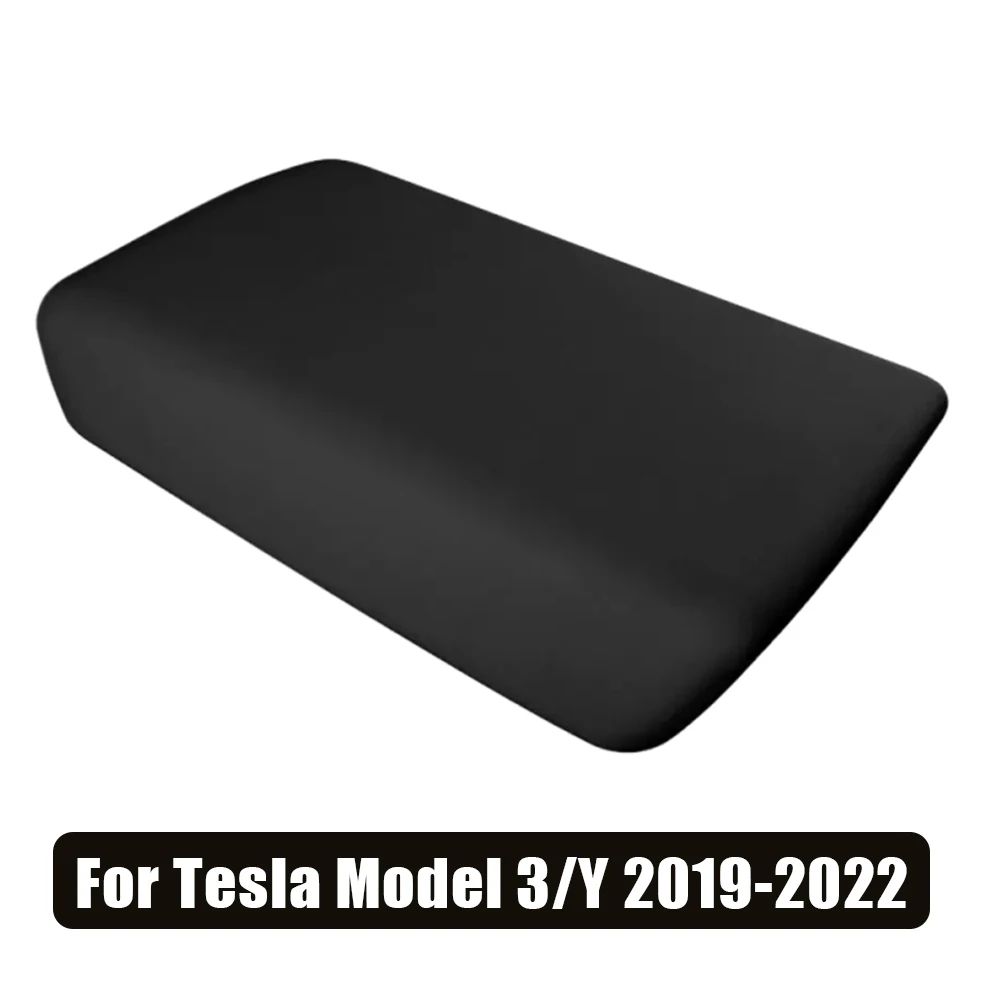 Tesla Model 3 Y Center Console Armrest Cover TPE Armrest Pad Protector for 2017-2026