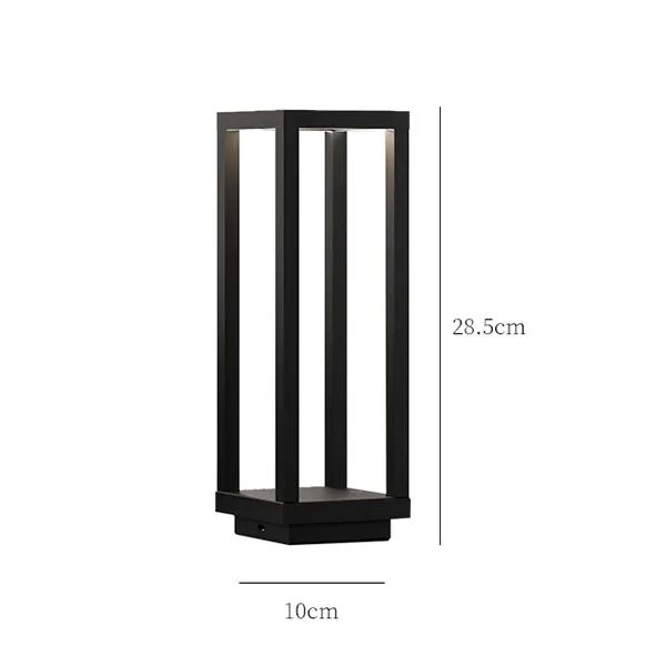 Cordless Table Lamp Rechargeable Desk Lamp with Type C Charging and 3 Color Touch Dimming LED Light