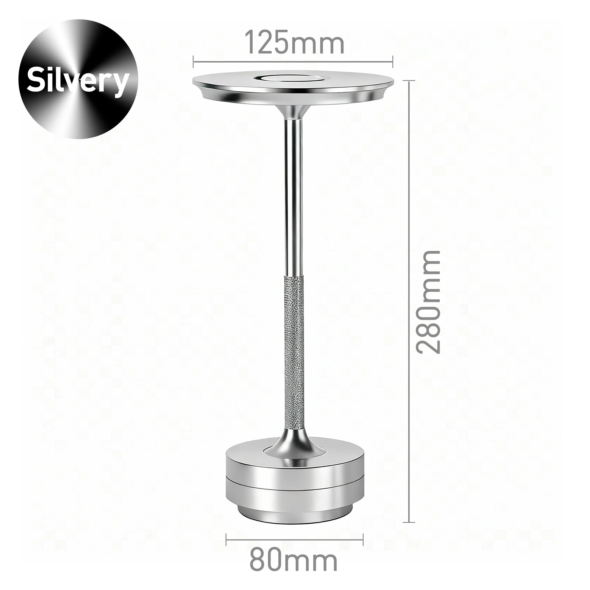 LumiTouch LED Table Lamp – Rechargeable Touch Dimmable Cordless Bedside Light