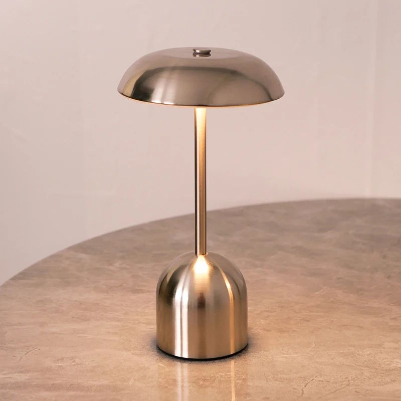 Modern Cordless Type-C Rechargeable LED Table Lamp with Touch Control